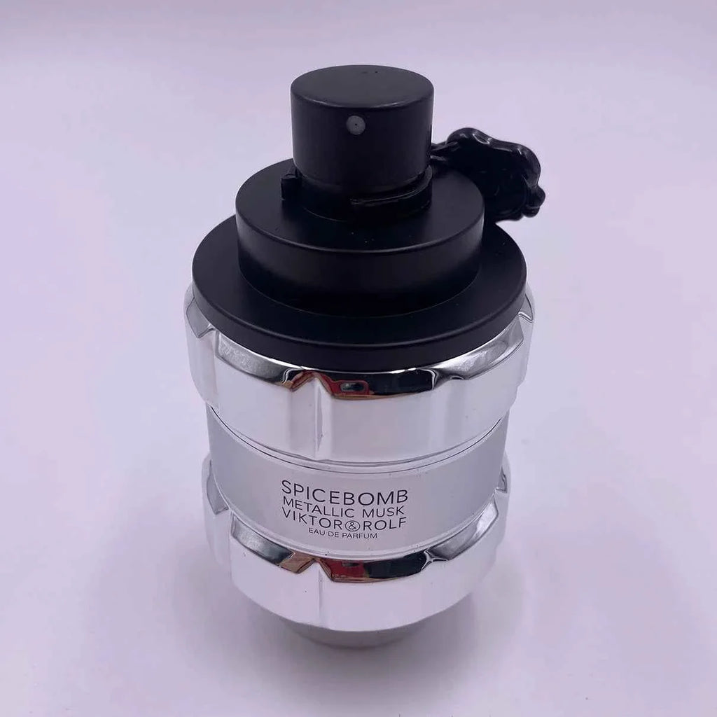 Viktor & Rolf Spicebomb Metallic Musk 3oz EDP Spray for Men New Sealed In Box
